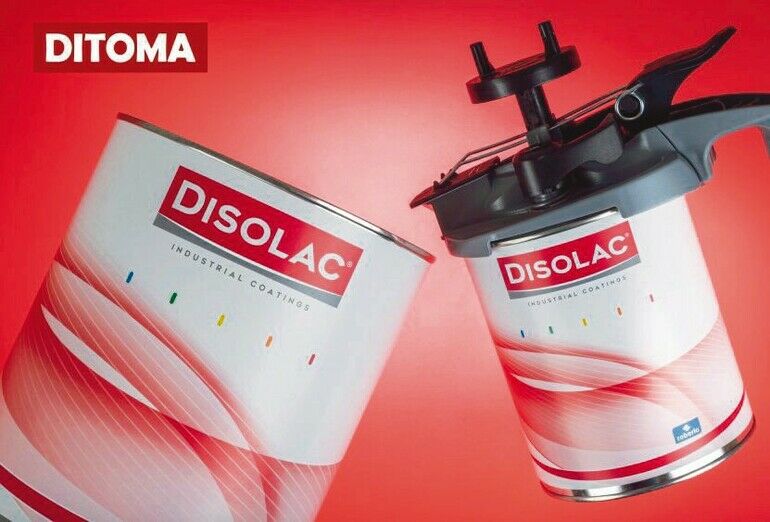 Ditoma bietet jetzt auch das komplette Disolac-Industrielacksystem von Roberlo
