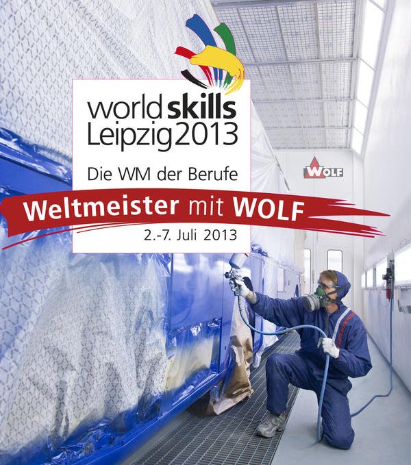 Wolf rüstet WorldSkills 2013 mit Lackierkabinen aus