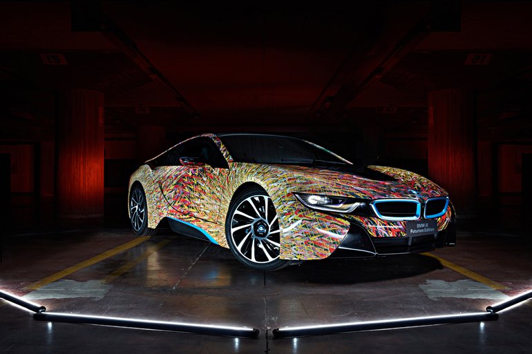 Futuristischer BMW