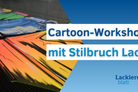 Cartoon-Workshop mit Stilbruch Lack