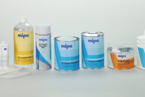 Professionelle Kunststofflackierung mit dem Mipa Kunststoffreparatur-Set
