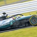 Spies Hecker Mercedes AMG Petronas Formel-1-Wagen
