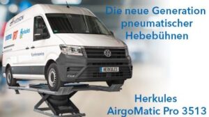 Herkules Airgomatic Pro 3513 Duo - 10 Vorteile der neuen pneumatischen Herkules-Hebebühne
