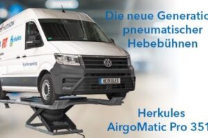 Herkules Airgomatic Pro 3513 Duo - 10 Vorteile der neuen pneumatischen Herkules-Hebebühne