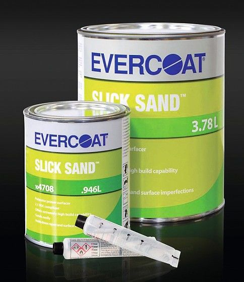 Slicksand von Evercoat: Stark im Schichtaufbau und gut schleifbar