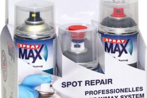 Kleinschadenreparatur dank SprayMax-Sixpack